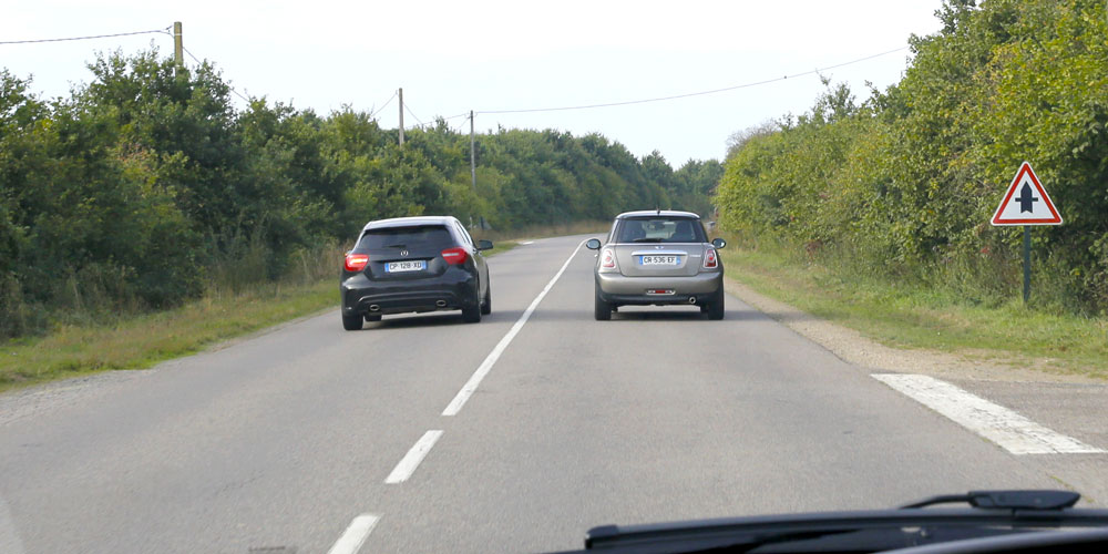 franchissement ligne blanche